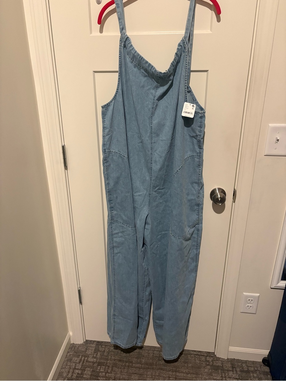 Free People We The Free Freebird Jumpsuit XL Harmony NWT - Picture 4 of 6